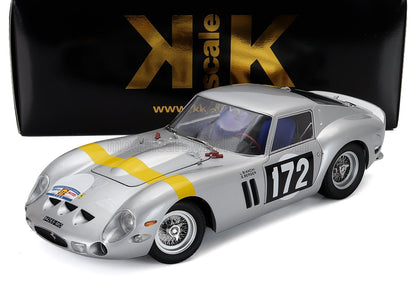 FERRARI - 250 GTO 3.0L V12 COUPE N 172 VINCITRICE DEL TOUR DE FRANCE 1964 LUCIEN BIANCHI - GEORGES BERGER - GIALLO ARGENTO