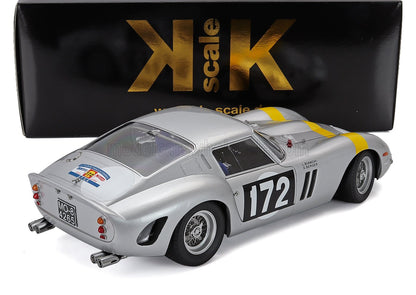 FERRARI - 250 GTO 3.0L V12 COUPE N 172 VINCITRICE DEL TOUR DE FRANCE 1964 LUCIEN BIANCHI - GEORGES BERGER - GIALLO ARGENTO