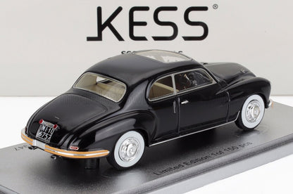 ISOTTA FRASCHINI - 8C MONTEROSA COUPE TOURING OPEN ROOF 1947 - BLACK - Vroomi