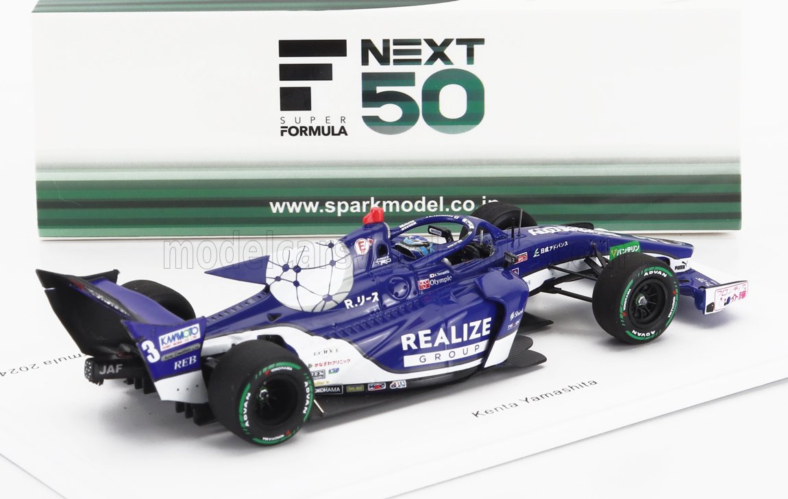 DALLARA | SF23 TRD 01F TEAM REALIZE CORPORATION KONDO RACING N 3 SUPER FORMULA STAGIONE 2024 KENTA YAMASHITA