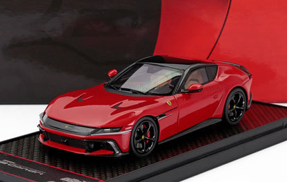 FERRARI - 12CILINDRI V12 830cv TETTO PANORAMICO 2024 - ROSSO CORSA - ROSSO