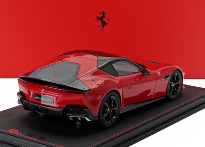 FERRARI | 12CILINDRI V12 830cv TETTO PANORAMICO 2024 - CERCHI NERI LUCIDI - CON VETRINA - CON VETRINA