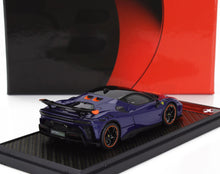 FERRARI - SF90 XX STRADALE 2024 - BLU ELETTRICO - BLU METALLIZZATO NERO ARANCIONE