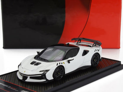 FERRARI - SF90 XX STRADALE 2024 - BIANCO CERVINO - BIANCO NERO