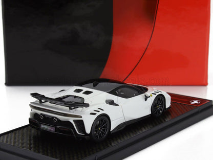 FERRARI - SF90 XX STRADALE 2024 - BIANCO CERVINO - BIANCO NERO