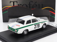 FORD ENGLAND | CORTINA LOTUS N 279 RALLY MONTECARLO 1964 ESTANISLAO REVERTER - OSCAR CAPROTTI