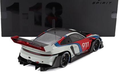 PORSCHE - 911 992 GT3 R N 911 RENNSPORT COUPE 2023 - WHITE RED BLACK