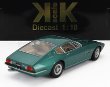 Modellino Maserati Ghibli in scala 1:18, color verde, con interni super dettagliati, disponibile su Vroomi.
