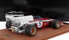 FERRARI - F1 312B2 N 5 GP DEL SUD AFRICANO (con figura del pilota) 1971 JACKY ICKX - ROSSO BIANCO