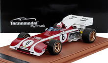 FERRARI - F1 312B2 N 6 GP DEL SUD AFRICANO (con figura del pilota) 1971 CLAY REGAZZONI - ROSSO BIANCO