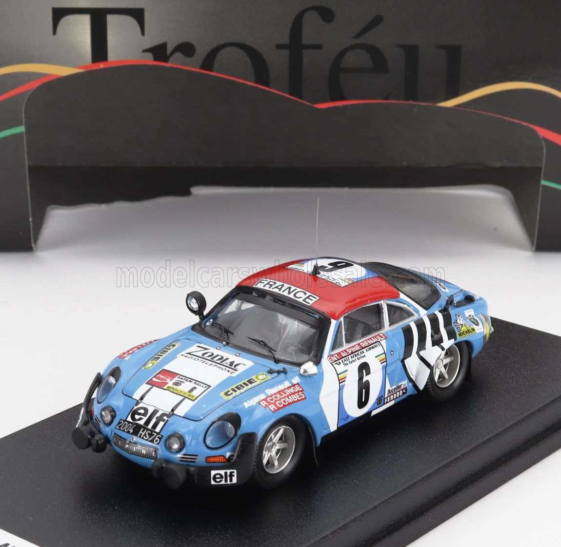 RENAULT | ALPINE A110 (versione notturna) N 6 RALLY EAST AFRICAN SAFARI 1975 ROB COLLINGE - ROB COMBES