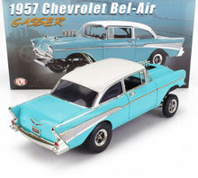 CHEVROLET - BEL AIR GASSER 1957 - AZZURRO BIANCO - Vroomi