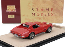 CHEVROLET - CORVETTE L88 COUPE 1969 - TETTO CHIUSO - FARI APERTI - ROSSO - Vroomi