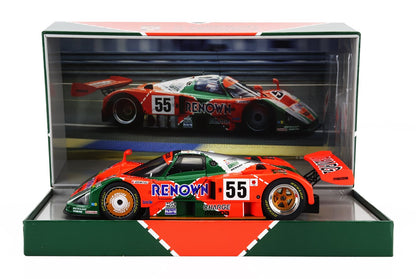 Modellino in scala 1/18 della Mazda 787B con livrea Renown, da collezionare ora su Vroomi.
