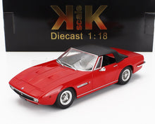 Modellino Maserati Ghibli in scala 1:18 con tetto nero, disponibile su Vroomi.
