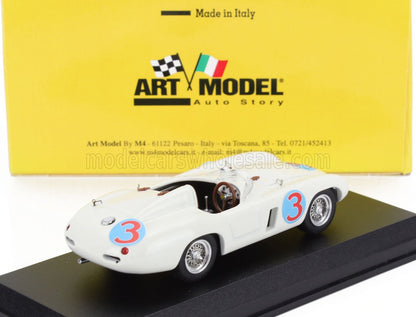 FERRARI - 750 MONZA SPIDER s/n.0498 N 3 WINNER ROAD AMERICA ELKHART LAKE 1955 PHIL HILL - WHITE