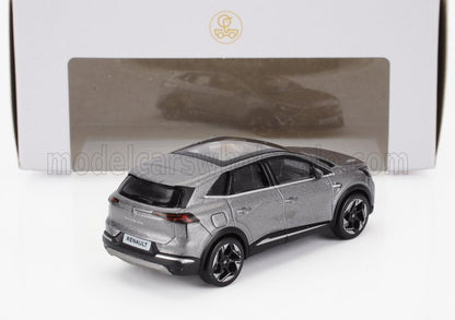 Modellino di SUV Renault color argento con tetto e ruote neri, esposto con confezione, in vendita su Vroomi.