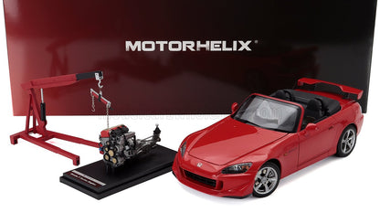 HONDA - S2000 TYPE S HARD-TOP WITH ENGINE AND ACCESSORIES 2007 - RED