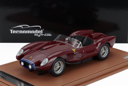 FERRARI - 250TR 3.0L V12 PONTOON FENDER TESTAROSSA SPIDER VERSIONE STRADALE 1958 - ROSSO MUGELLO - BORDEAUX