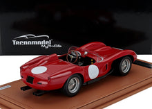 FERRARI - 250TR 3.0L V12 PONTOON FENDER TESTAROSSA SPIDER VERSIONE STAMPA CLIENTI CORSA 1958 - ROSSO BIANCO