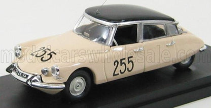 CITROËN - DS19 N 255 MILLE MIGLIA 1957 LEBES-FAILLY - AVORIO NERO
