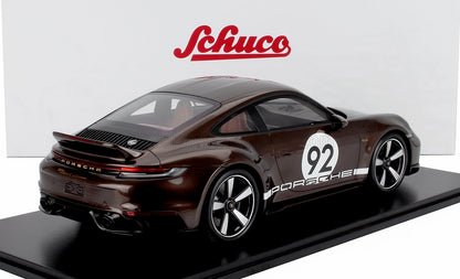 PORSCHE - 911 922 SPORT CLASSIC COUPE N 92 PACCHETTO DESIGN HERITAGE 2023 - MARRONE - Vroomi