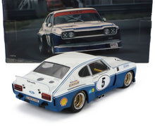 FORD ENGLAND  CAPRI RS 3100 N 5 ETCC ZANDVOORT 1974 DIETER GLEMSER - TOINE HEZEMANS - BLU BIANCO - Vroomi