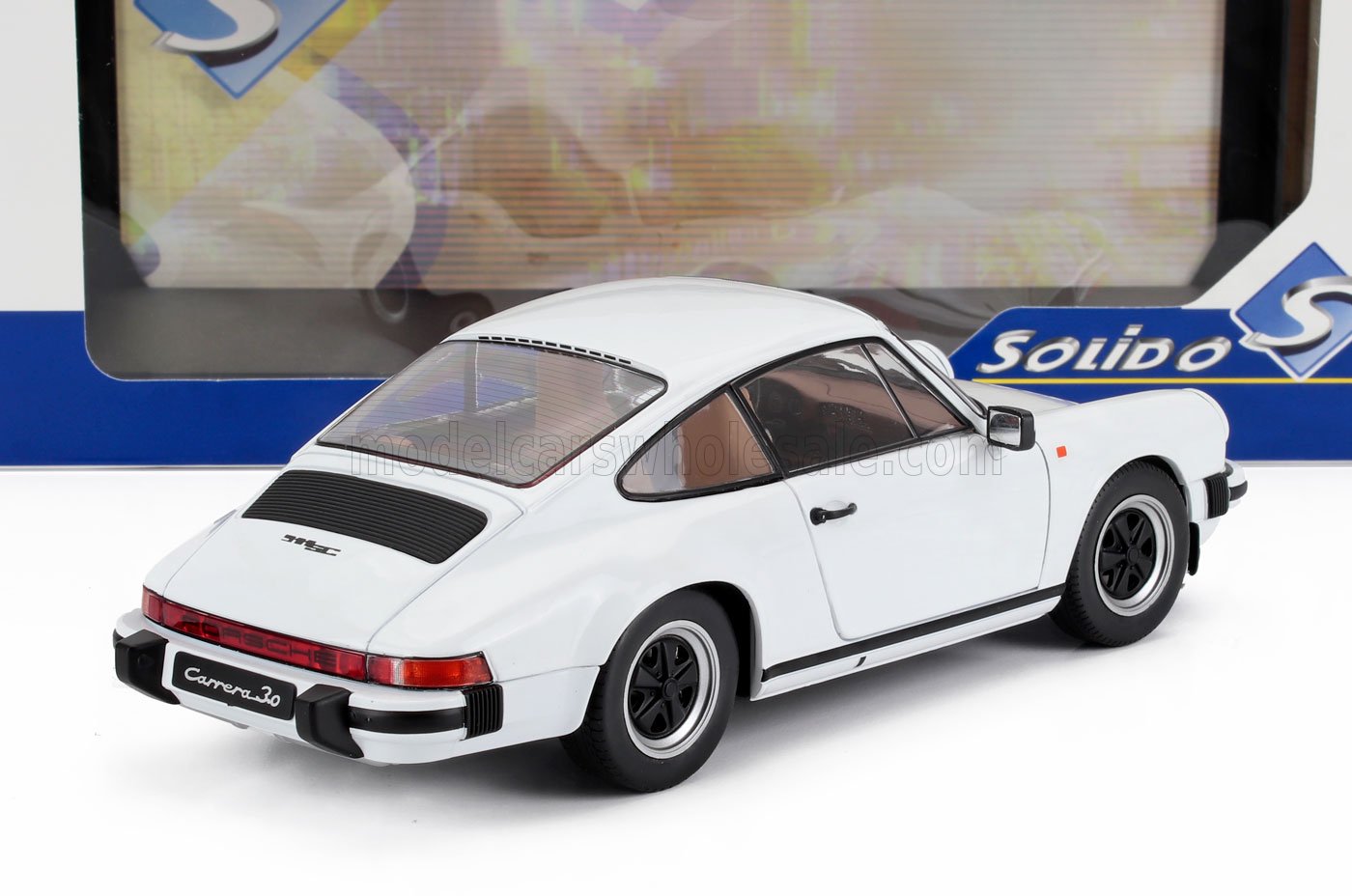 PORSCHE - 911 930 3.0L SC COUPE 1974 - BIANCO - Vroomi