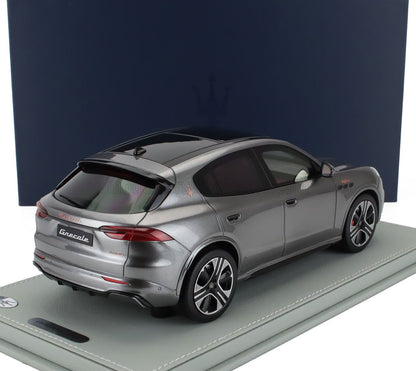 MASERATI - GRECALE FOLGORE SUV 2022 - CON VETRINA - CON VETRINA - GRIGIO LAVA - GRIGIO METALLIZZATO