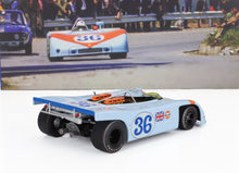 PORSCHE | 908/03 SPIDER TEAM JOHN WYER AUTOMOTIVE ENGINEERING GULF N 36 TARGA FLORIO 1970 RICHARD ATTWOOD - BJORN WALDEGAARD