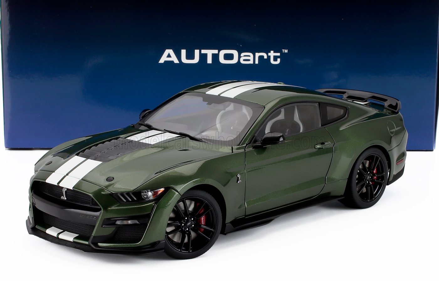 FORD USA - MUSTANG SHELBY GT500 COUPE 2023 - VERDE ERUZIONE - Vroomi