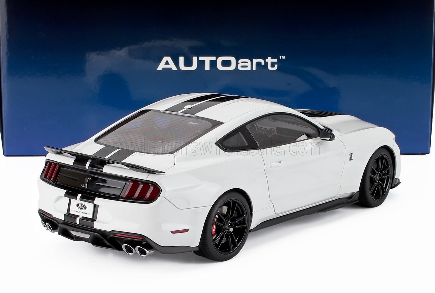 FORD USA - MUSTANG SHELBY GT500 COUPÉ 2023 - BIANCO OXFORD - Vroomi