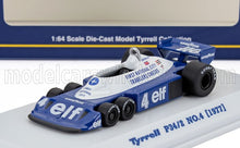 TYRRELL - F1 P34/2 ELF 6 RUOTE N 4 STAGIONE 1977 PATRICK DEPAILLER - BLU BIANCO