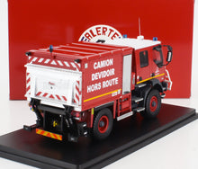 RENAULT - AUTOCISTERNA MIDLUM CDHR SDIS 59 CAMION DEVIDOIR FUORISTRADA VIGILI DEL FUOCO 2007 - ROSSO GIALLO