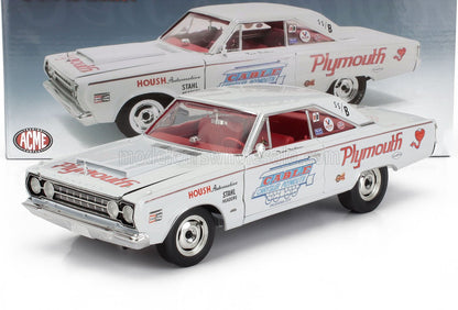 PLYMOUTH - BELVEDERE II SUPER STOCK 1967 DON GROTHEER - BIANCO - Vroomi