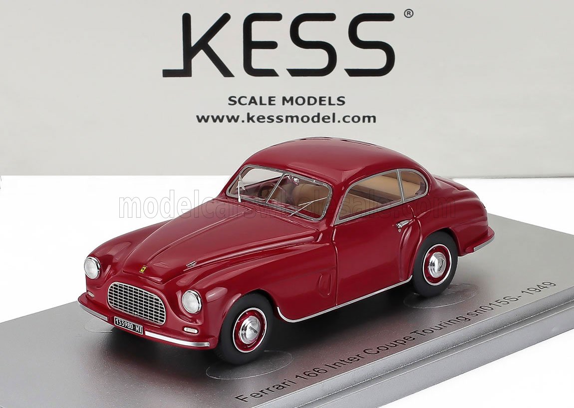 FERRARI - 166 sn015S INTER TOURING COUPE 1949 - RED - Vroomi