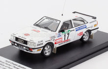 AUDI - QUATTRO COUPÉ N 17 RALLY PORTOGALLO 1987 GEORG FISCHER - THOMAS ZELTNER - BIANCO