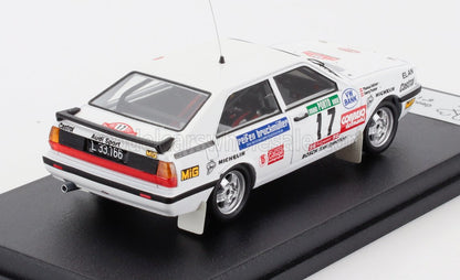 AUDI - QUATTRO COUPÉ N 17 RALLY PORTOGALLO 1987 GEORG FISCHER - THOMAS ZELTNER - BIANCO