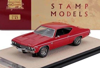 CHEVROLET - CHEVELLE SS 396 COUPE 1969 - ROSSA - Vroomi