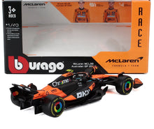 McLAREN - F1  MCL39 TEAM MCLAREN N 4 CAMPIONE DEL MONDO STAGIONE 2025 LANDO NORRIS - ARANCIONE NERO