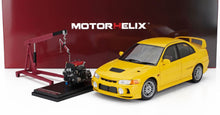 MITSUBISHI - LANCER EVO IV CON MOTORE E ACCESSORI 1999 - GIALLO