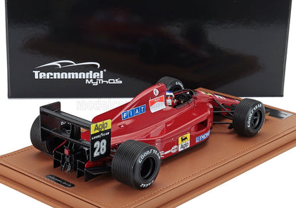 FERRARI - F1  642 N 28 BRITISH GP WITH RAIN TIRES (with pilot figure) 1991 JEAN ALESI - RED BLACK