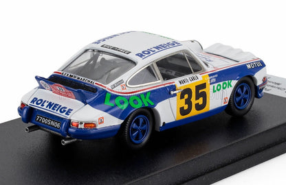 TROFEU - 1/43 - PORSCHE - 911 CARRERA RS COUPE (versione notturna) N 35 RALLY MONTECARLO 1978 CHRISTIAN GARDAVOT - GEORGES OTTO - BIANCO BLU
