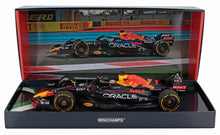 RED BULL - F1 RB18 TEAM ORACLE RED BULL RACING N 1 CAMPIONE DEL MONDO VINCITORE ABU DHABI GP 2022 MAX VERSTAPPEN - BLU OPACO GIALLO ROSSO