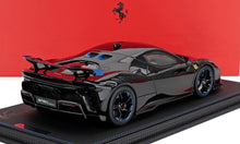 FERRARI - SF90 XX STRADALE 2024 - CON VETRINA - CON VETRINA - NERO DAYTONA - NERO BLU