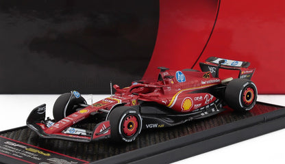 FERRARI - F1 SF-24 TEAM SCUDERIA FERRARI N 16 VINCITORE MONZA ITALIA GP 2024 CHARLES LECLERC - ROSSO NERO