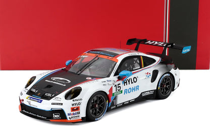 PORSCHE - 911 992-2 GT3 TEAM 75 BERNHARD N 15 PORSCHE CARRERA CUP GERMANIA STAGIONE 2025 DANIEL GREGOR - BIANCO NERO - Vroomi