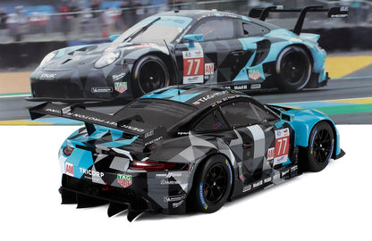 PORSCHE - 911 991 RSR-19 4.2L TEAM DEMPSEY PROTON RACING N 77 24h LE MANS 2022 CHRISTIAN RIED - SEBASTIAN PRIAULX - HARRY TINCKNELL - GRIGIO NERO AZZURRO - Vroomi