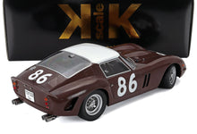 FERRARI - 250 GTO 3.0L V12 COUPE N 86 4° TARGA FLORIO 1962 PIETRO FERRARO - GIORGIO SCARLATTI - MARRONE BIANCO