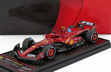 FERRARI - F1 SF-24 TEAM SCUDERIA FERRARI N 55 4° GP DI MONZA 2024 CARLOS SAINZ - ROSSO NERO